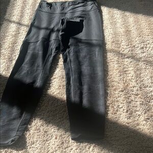 Black Camo Mesh Lululemon Leggings